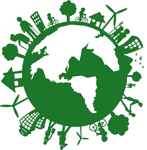 Environmentally friendly disposal icon