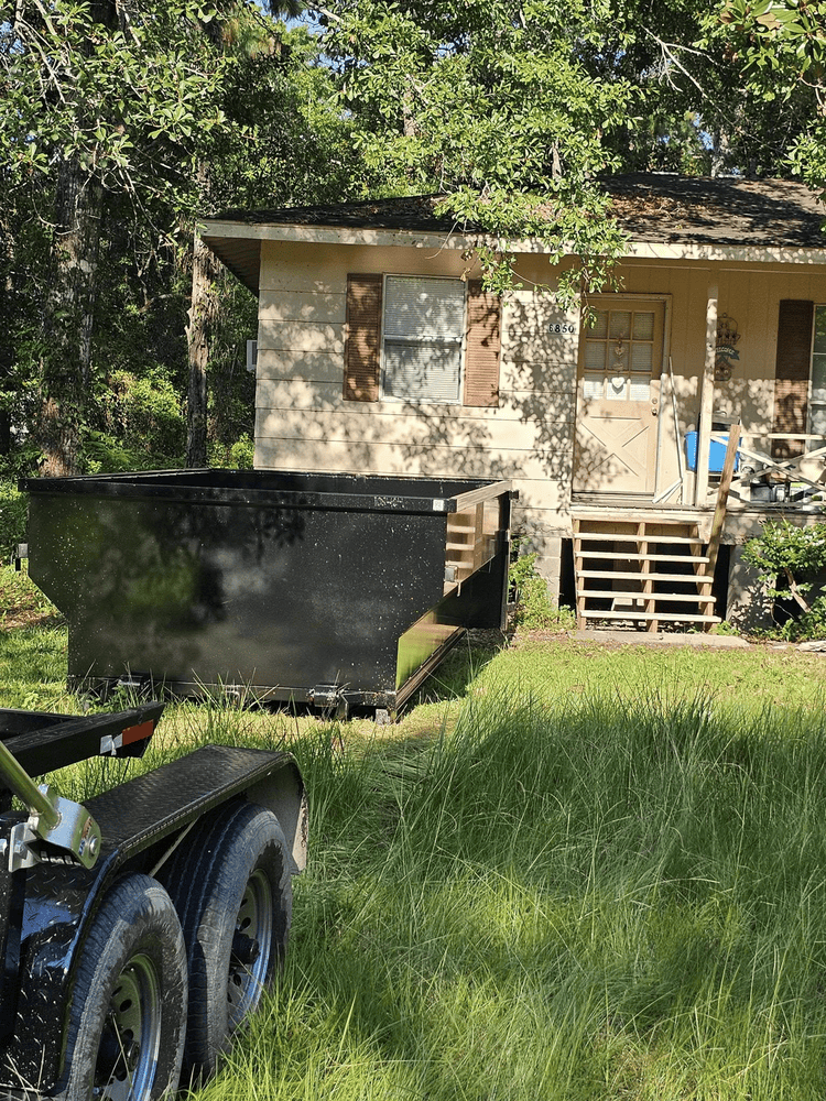 Customer asking questions about commercial junk removal and dumpster rental in Healdsburg, CA