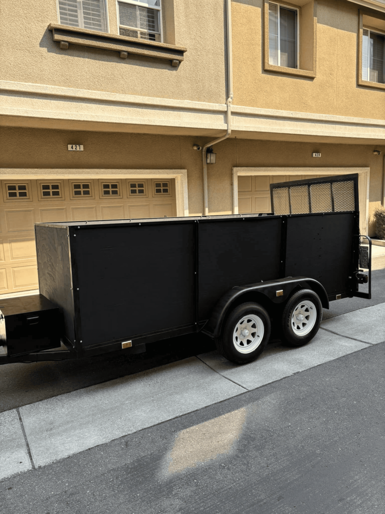 Customer discussing hauling and junk removal questions in Windsor, CA with AH Dumpsters