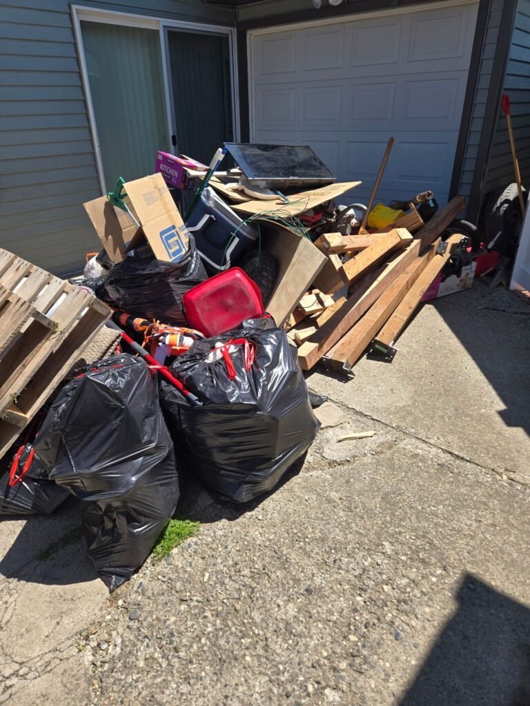 Customer asking questions about dumpster rental and hauling services in Santa Rosa, CA