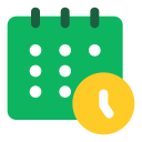 Easy scheduling icon